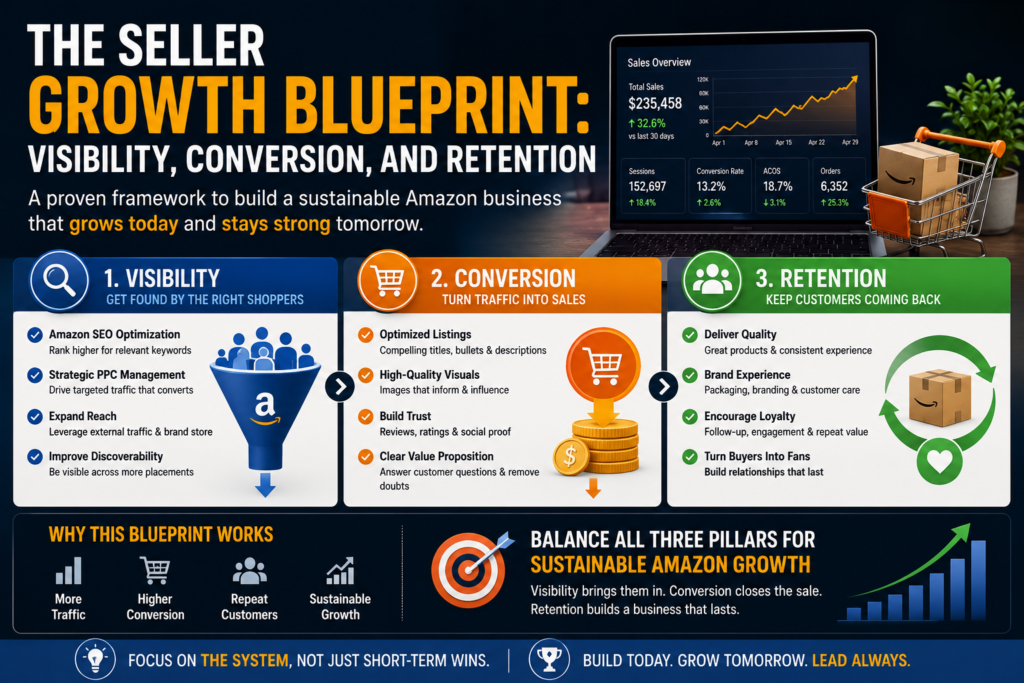 The Seller Growth Blueprint: Visibility, Conversion and Retention 1 The Seller Growth Blueprint Visibility, Conversion, and Retention